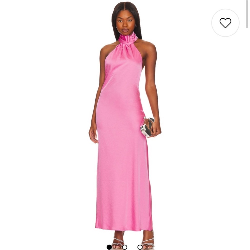 Significant Other Darcy Backless Halter Dress - size 4 US